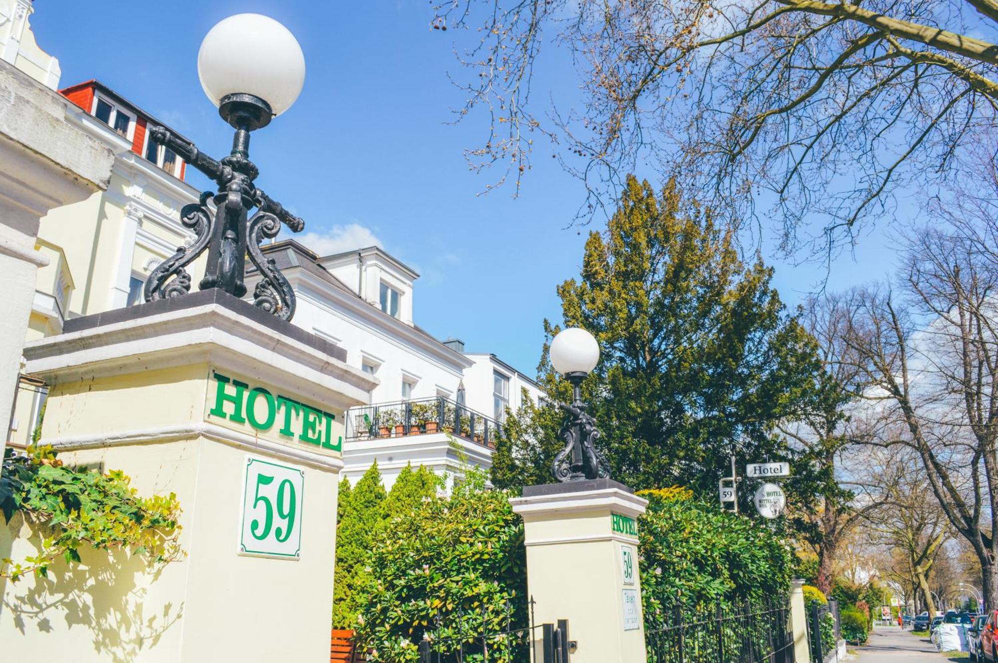 Hotel Mittelweg Hamburg Exterior foto